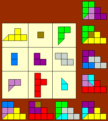 magisch vierkant Y pentomino