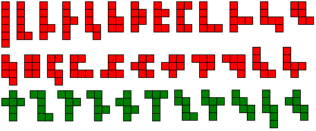 hexominoes