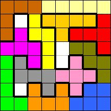 Helmuts oplossing met pentomino's
