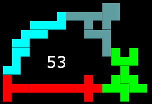 symmetrische pentomino's